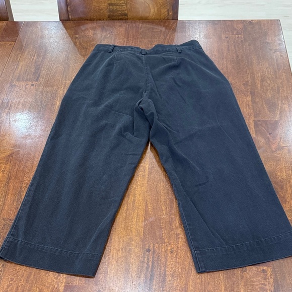 Y2K Woman’s Ralph Lauren Sport Chino Black Capri Pants - Picture 8 of 9